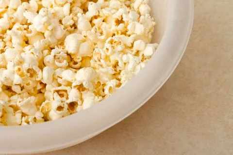 Lightly buttered popcorn Фото