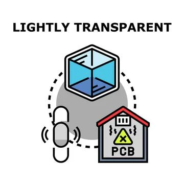 Lightly transparent data block with pcb contamination イラスト素材