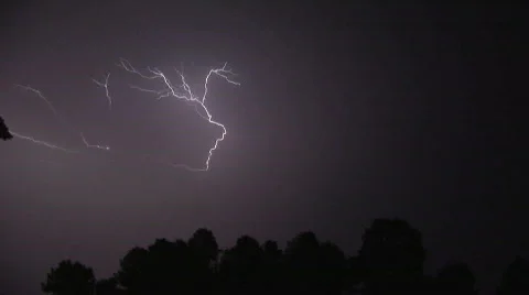 Lightning 4 - Electrical Spark - Massive Stock Footage 707044
