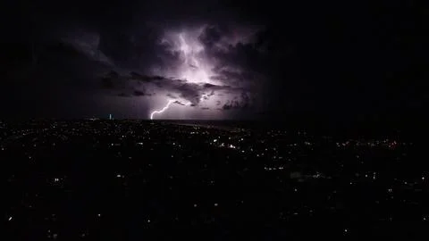 Lightning 4 Foto stock