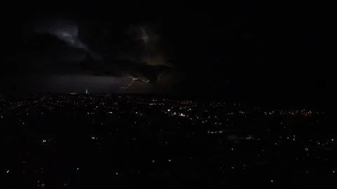 Lightning 6 Foto stock