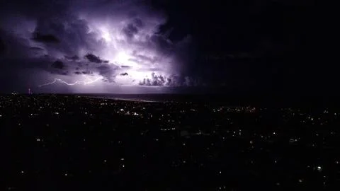 Lightning 7 Foto stock