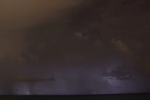 Lightning ((720x480) Stock Footage 490735