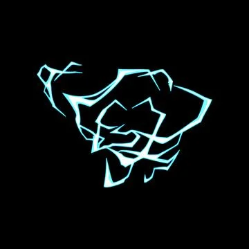 Lightning abstract anime cartoon effect 库存插图