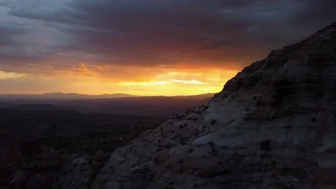 Lightning and desert storm Free Stock Footage 86478591