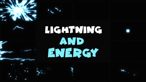Lightning and Energy Elements | After Effects Stock After Effects