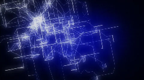 Lightning background. Looping Stock Footage 67243202