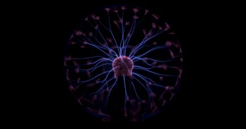 Lightning Ball Stock Footage