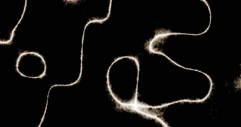 Lightning Bend Background Of Swirling Electric Energy Sepia Stock Footage 155513872