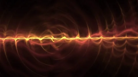 Lightning on the black, flowing lines Stock Footage 70716122