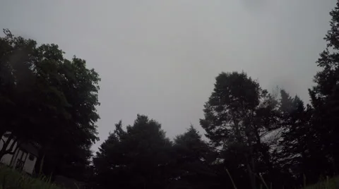 Lightning Blot Strike Stock Footage 53494778