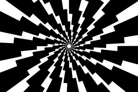 Lightning bolt - abstract geometric vector pattern Stock Illustration