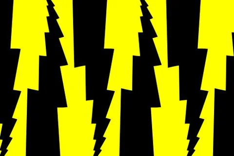 Lightning bolt - abstract geometric vector pattern 스톡 일러스트