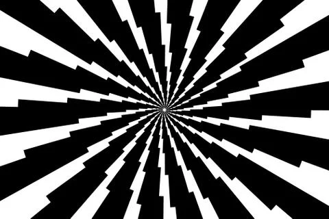 Lightning bolt - abstract geometric vector pattern Stock Illustration