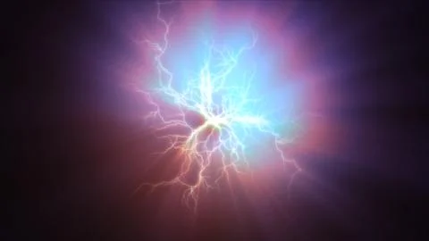 Lightning bolt electricity abstract light Stock Illustration