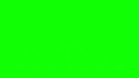Lightning Bolt Green Screen Animated Electric Flash Effect For Video Editing Stock Footage 345602319