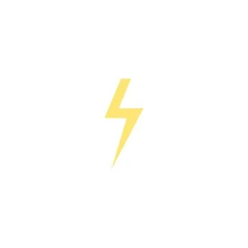 Lightning bolt icon vector illustration Stock Illustration