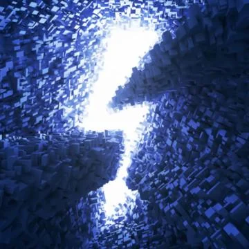 Lightning bolt Stock Illustration