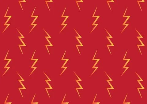 Lightning Bolt Pattern Background 스톡 일러스트