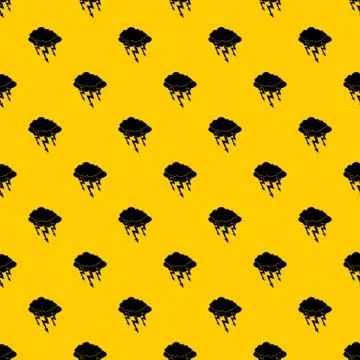 Lightning bolt pattern Stock Illustration