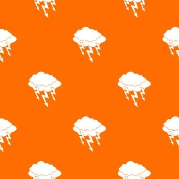Lightning bolt pattern seamless Stock Illustration
