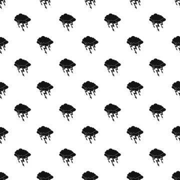 Lightning bolt pattern vector Stock Illustration