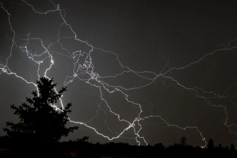 Lightning bolt Foto stock