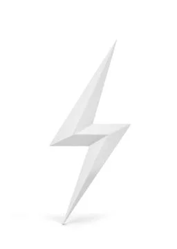 Lightning bolt symbol Stock Illustration