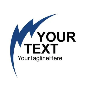 Lightning bolt vector icon. Flash icon. Bolt of lightning vector. Streak of l Stock Illustration