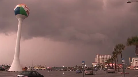 Lightning bolts Video stock 12574406