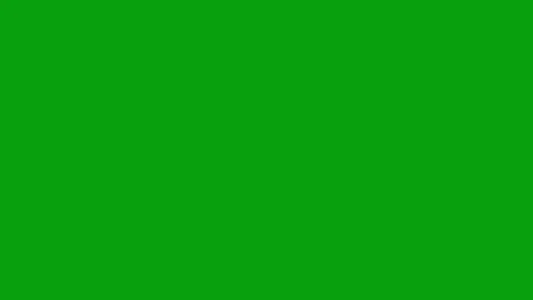 Lightning bolts on green screen 库存影片 342617756