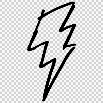 Lightning bolts Stock Illustration