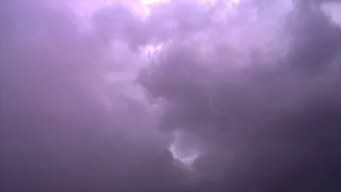 Lightning Cloud Stock Footage 90132772