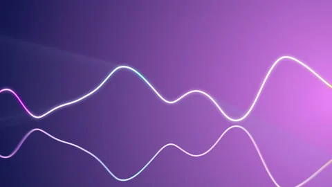 Lightning concept. 4k animation of elegant lightning strokes with glowing Stock Footage 132807517