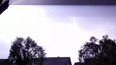 Lightning crawl Stock Footage 93564335