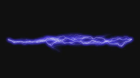  Lightning discharges on a black background Stock Footage 281929600