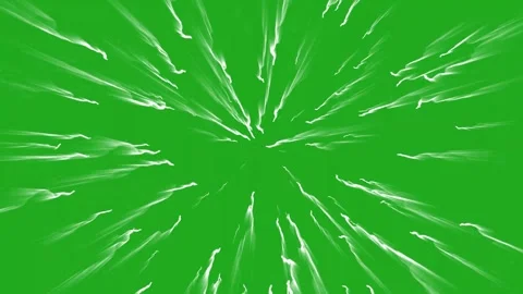 Lightning energy rays motion graphics with green screen background Stock Footage 245047168