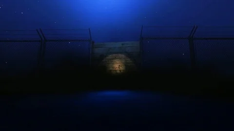 Lightning Fence Logo Reveal Stockmateriaal After Effects