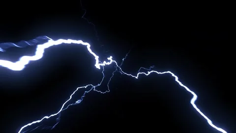 Lightning Flash Loop Animation for Cinematic Storm Scenes (2) Stock Footage 333028629