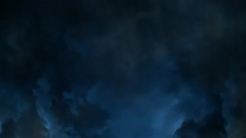Lightning Flashes Horizon In Storm Clouds Stock Footage 155320377