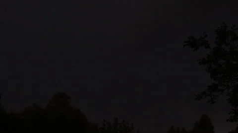 Lightning flashes, the sky during a thunder-storm, a thunder and a lightning Video stock 41386258