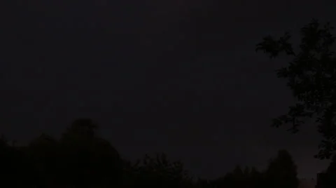 Lightning flashes, the sky during a thunder-storm, a thunder and a lightning Stock-Footage 41386576