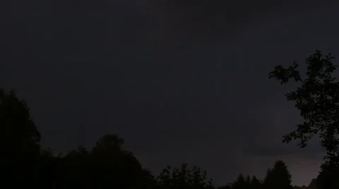 Lightning flashes, the sky during a thunder-storm, a thunder and a lightning 库存影片 41387362