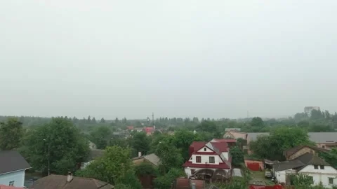 Lightning Flashes In The Sky Stock Footage 157441237