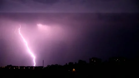 Lightning Stock Footage 11063455
