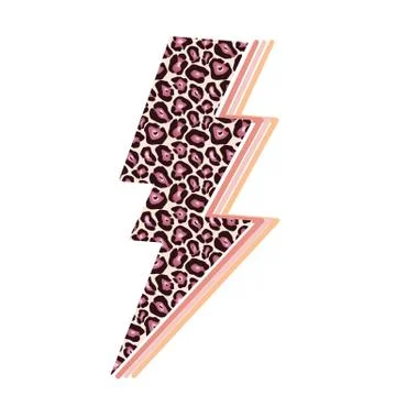 Lightning glossy bolt leo icon on white. Illustration Stock Illustration