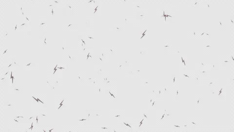 Lightning Icon Explosion. Burst of Lightning Icon. Alpha Channel Stock Footage 293945623