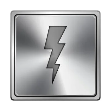 Lightning icon Stock Illustration