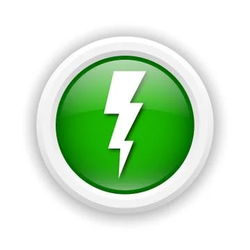 Lightning icon Stock Illustration