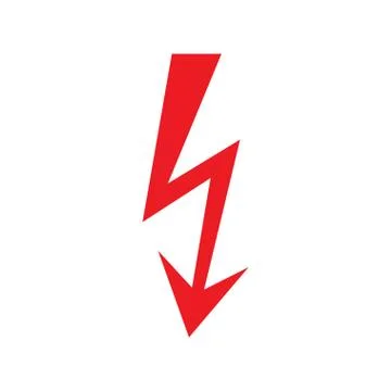 Lightning icon Stock Illustration